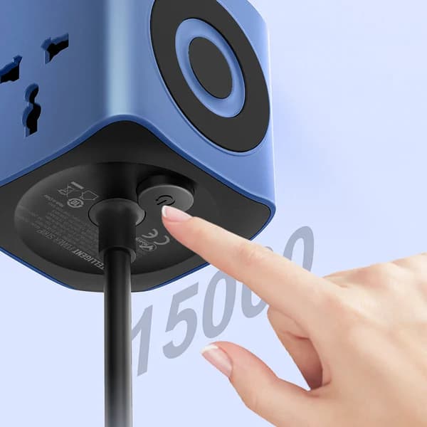 LDNIO SC3319 Universal Outlet 6 In 1 10A 2500W Power Socket Cube - 6 LDNIO SC3319 Universal Outlet 6 In 1 10A 2500W Power Socket Cube - 6