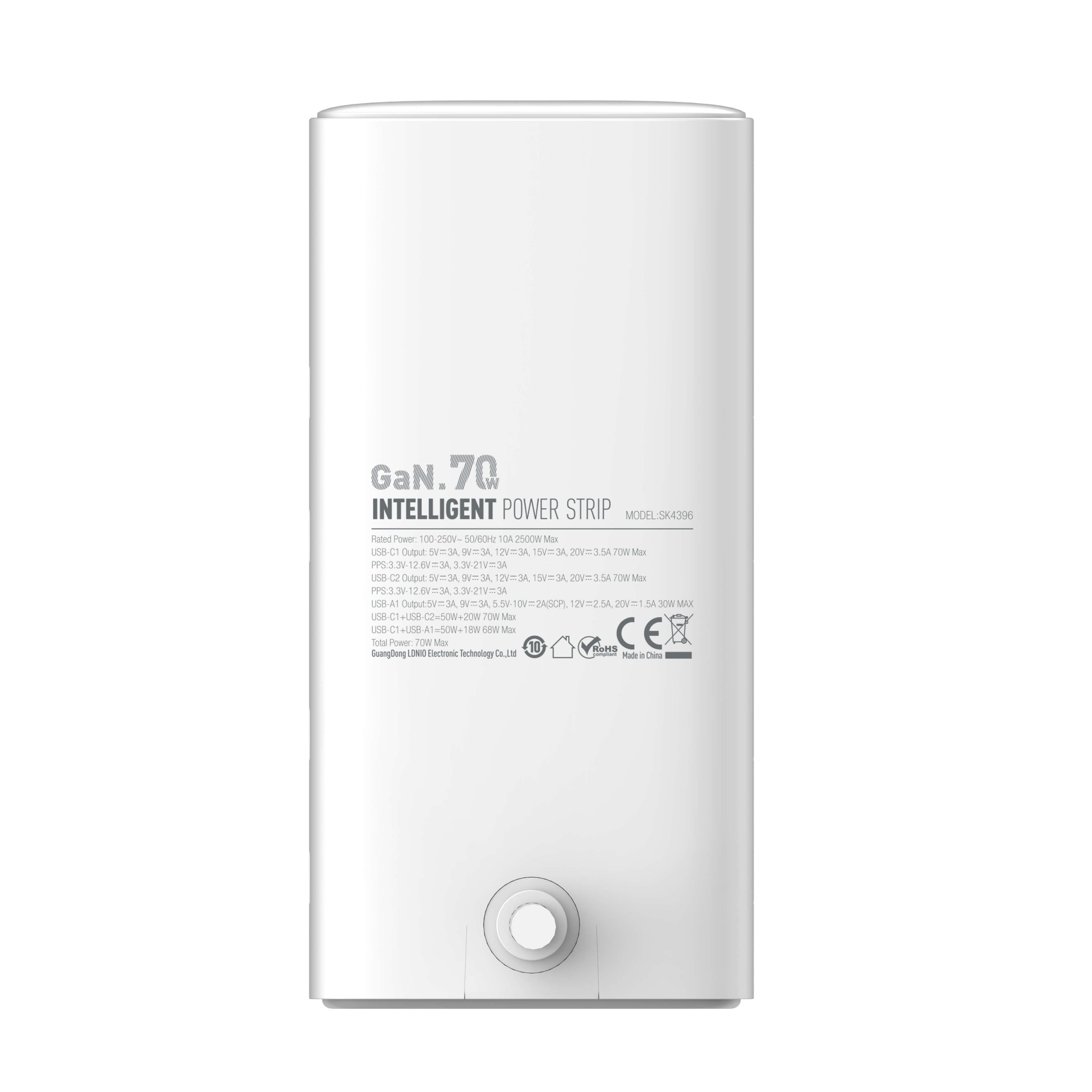 LDNIO SK4396 70W Multifunctional UK Desktop Power Adapter - 2 LDNIO SK4396 70W Multifunctional UK Desktop Power Adapter - 2